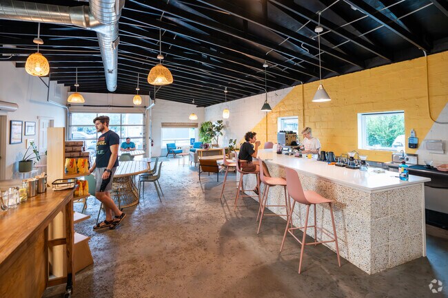 Helm Coffee Shop in Garfield Park is a great place for a cup of joe.