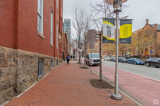 Seton Hill is an enclave for students and professionals.