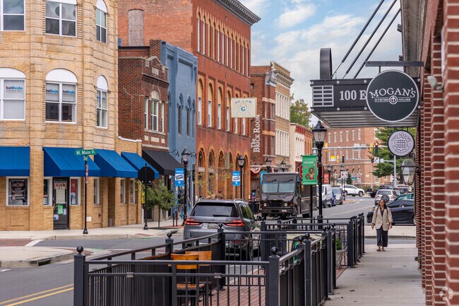 Downtown Salisbury is just a short walk from Newtown-North Division.