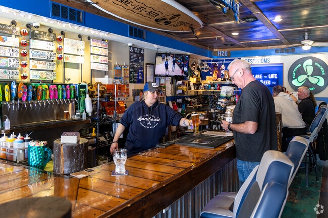Brother's Boathouse Brewery has dozens of brews to choose from in downtown Prior Lake.