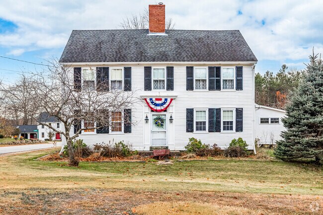 This beautiful colonial in Deering is over 100 years old.