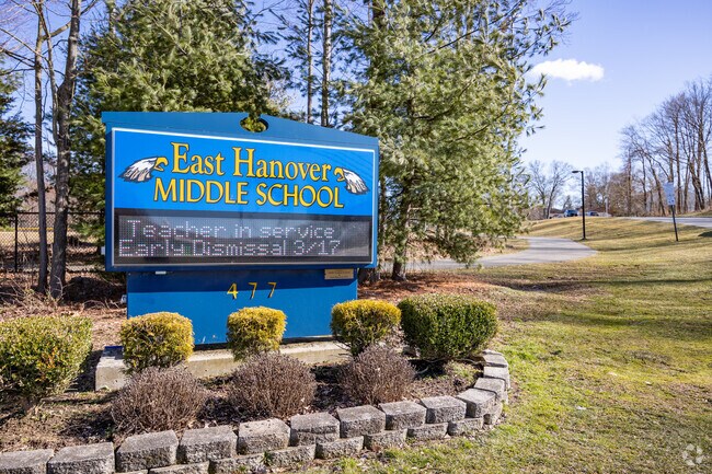 East Hanover Middle School Signage.