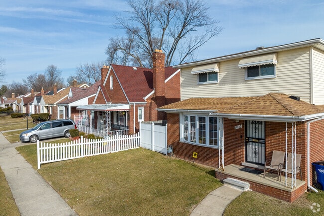 Greenfield has two-story family homes for residents.