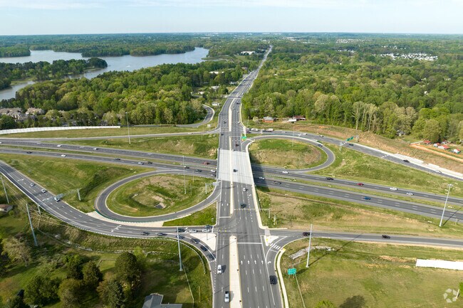 Oak View begins at the Highway 68 and Interstate 74 intersection.