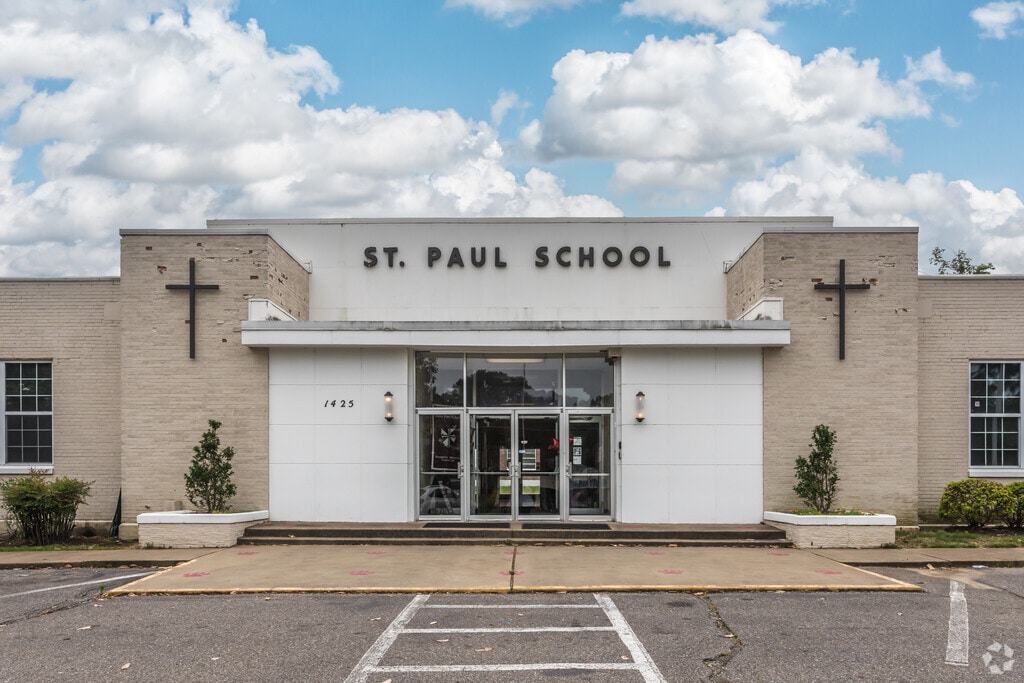 St. Paul Elementary School is a private Catholic school serving students in Memphis.