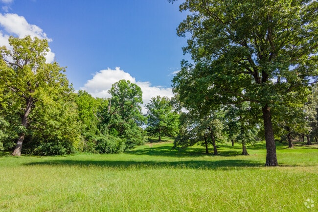 Evergreen residents can enjoy the lush green fields of Fountain Heights Park.