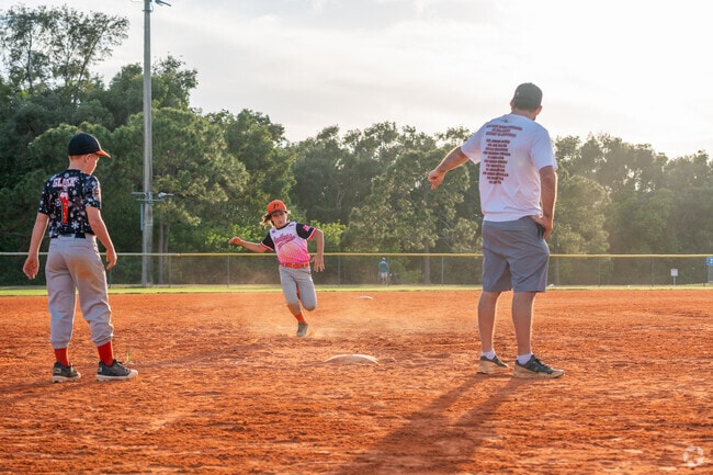 Kids can join the local Little League in Boca Chase.