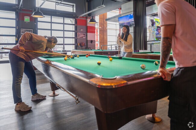 The Breakroom offers pool and drinks near Foster Heights.