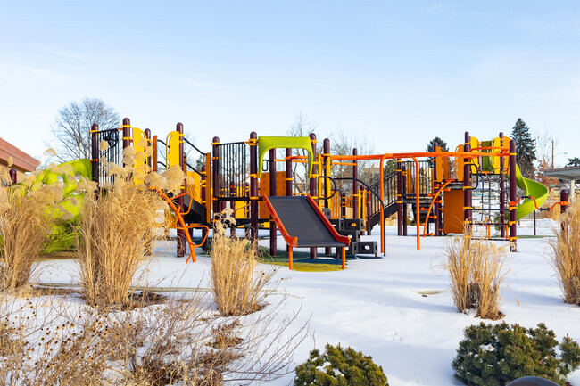 Bishop Elementary School in Englewood has a big playground for students to enjoy.