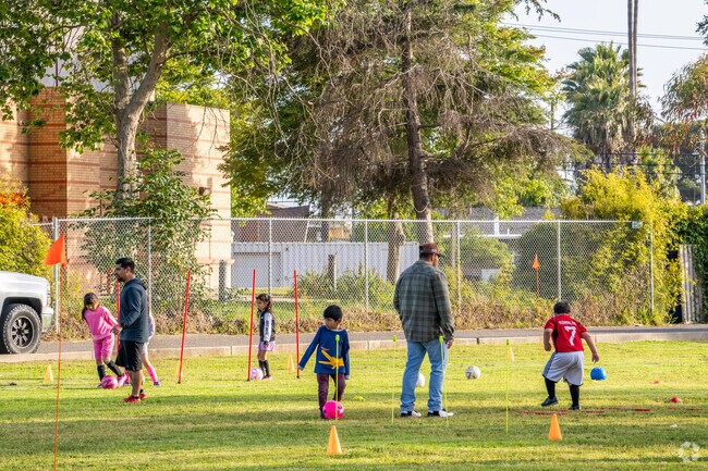 There are many youth sports programs at nearby Rudolph Beck Memorial Park.