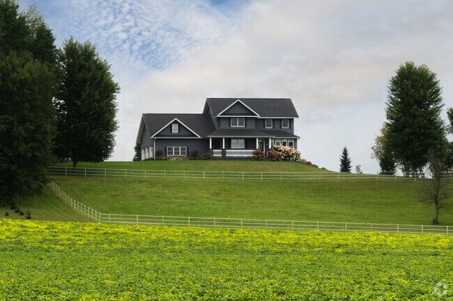 The residential expanses across Tainter Lake are usually rural, with the median lot size being almost one acre.