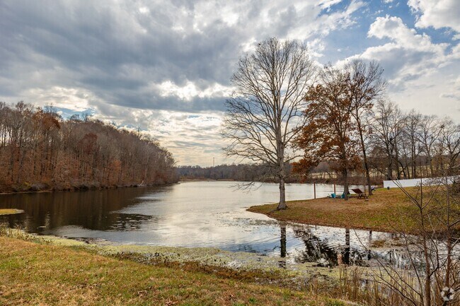 Greenbrier Lake is a favorite among locals to fish on their time off.