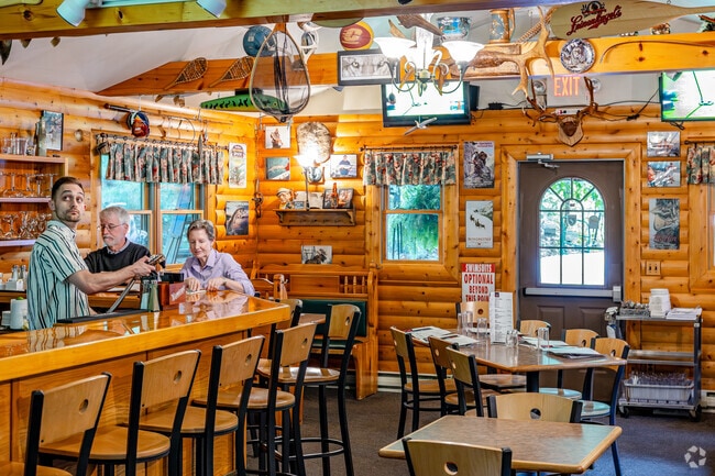 The Manitou at Crystal Downs Country Club is known for fine dining and a cabinlike atmosphere.