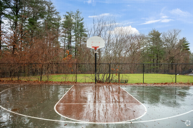 Work on your jumper on the court at South Elementary School in Hingham.