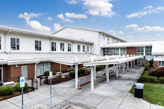 Mills Park Elementary is on the Mills Park Schools campus in the Amberly community.