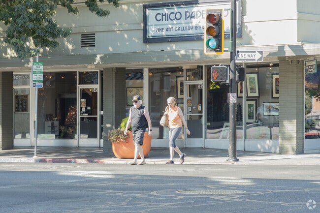 Many Durham residents go into Chico to shop and dine.