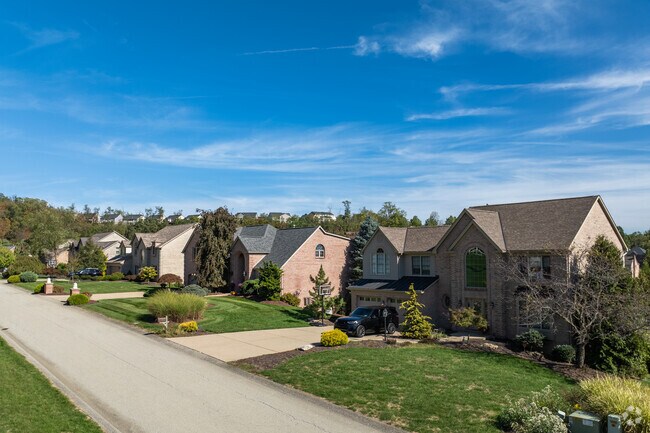 North Strabane Township is full of large luxury homes sitting on well manicured lawns.