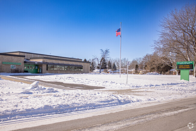 Jack Benny Middle School serves approximately 560 students in Waukegan.
