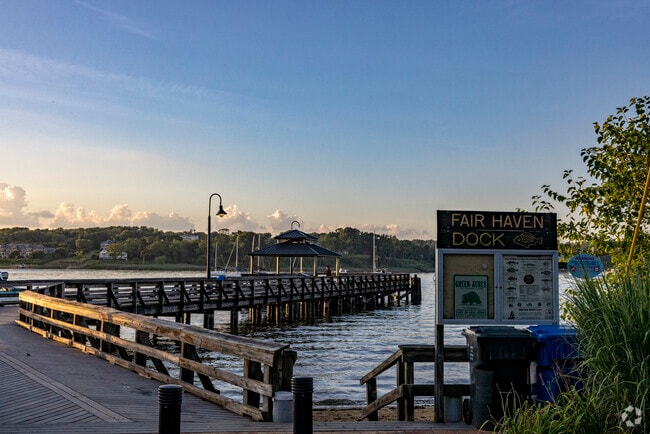 Sunsets over the Navesink River are a Fair Haven favorite.
