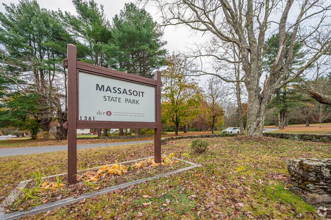 On a brisk fall day consider a walk through one of Massasoit State Parks many hiking paths.