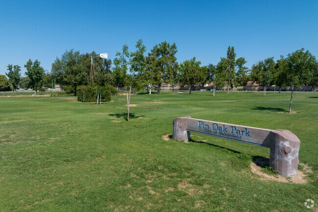 Your kids will never want to leave Pine Oak Park, in Bakersfield, California.