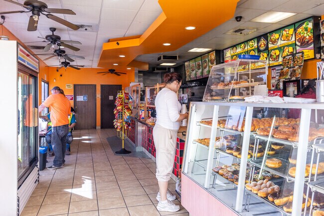 Start your morning in South Pointe with a fresh donut from Donut Star.