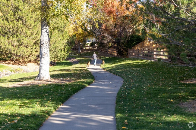 Parker's neighborhoods are extremely walkable with miles of trails and wide, set back sidewalks.
