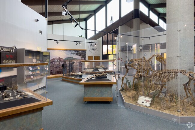 Ralph B. Clark Regional Park has its own paleontology museum with fascinating exhibits.