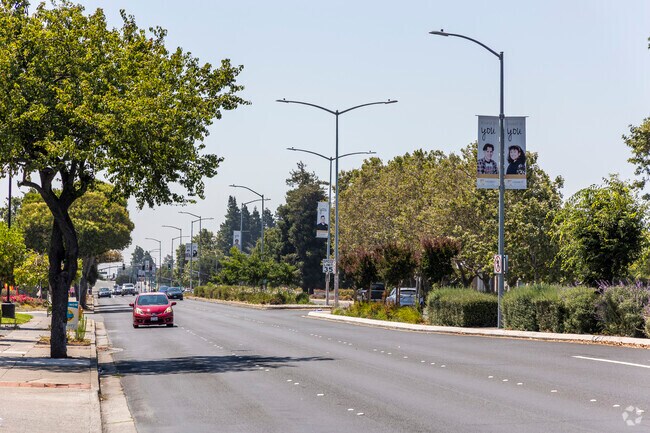 Mount Eden residents can get their shopping done along Hesperian Blvd.