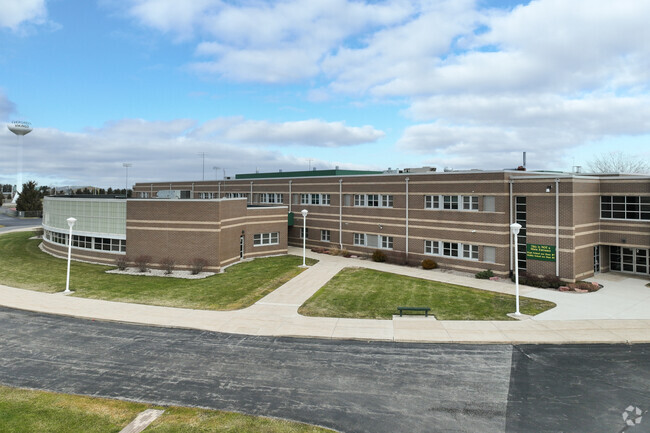 Evergreen High School Side View - 1