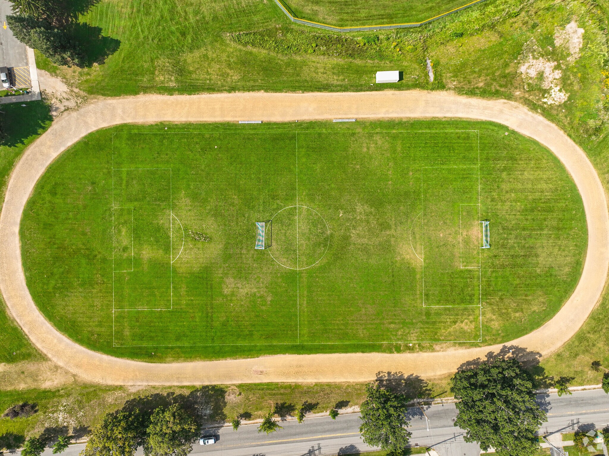 Quinsigamond Community College in Greendale has a walking track open to the public.