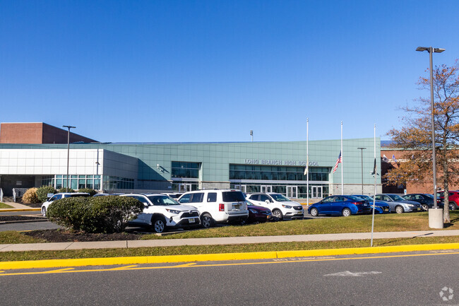 Long Branch High School is home to students in grades 9 through 12.