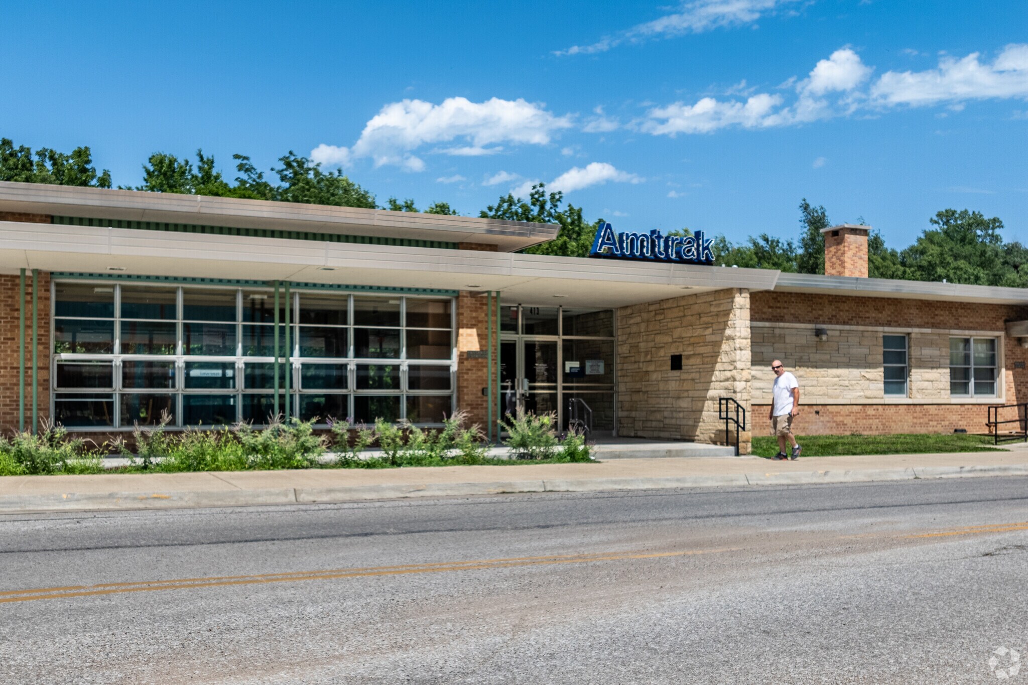 The Amtrak Station is a great way to get into Downtown Kansas City.