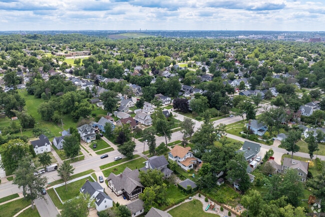 Bever Park is a serene neighborhood  in the northeast of Cedar Rapids, Iowa.