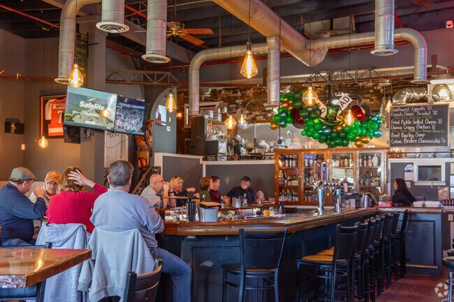 Meet with friends for happy hour at Old Rail Tavern in Barrington.