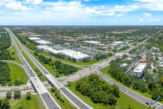 Across I-75, you will find ample shopping and dining establishments in Lake Sarasota.
