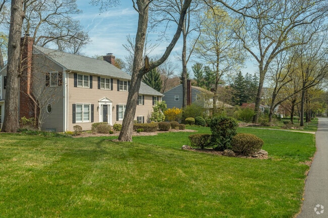 Colonial-style homes are abundant in Wyckoff.
