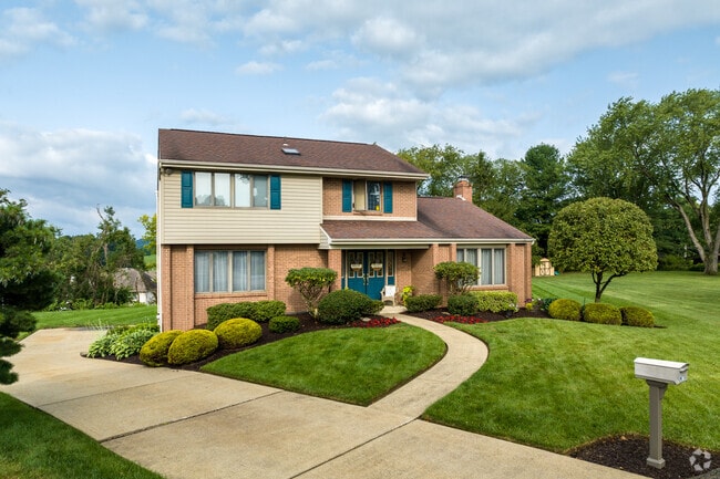 Colonial homes are a popular option among newer residents of Plum.