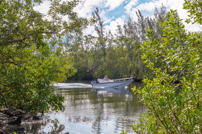 Take your boat out for a ride from Black Point Park & Marina in South Dade, FL.