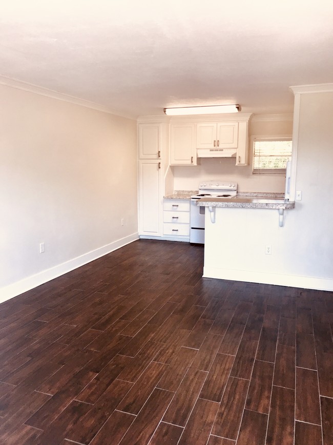 Large open living area and kitchen!