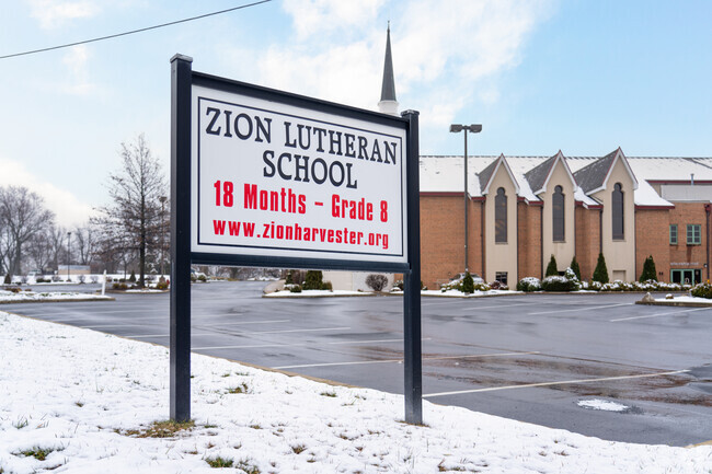 Zion Lutheran School serves students from grades PK-8.
