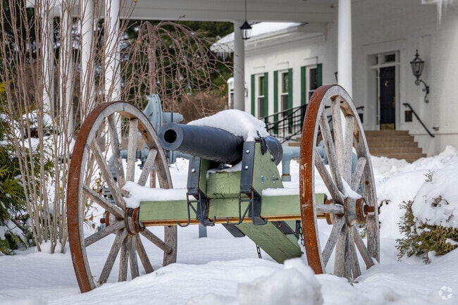 Fort Mitchell represents their Civil War heritage with this replica of a canon.