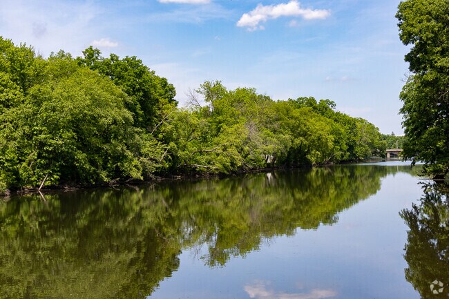The Passaic River runs through the Fairfield area.