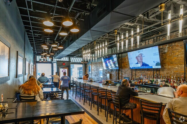 The Pie Factory is the local pizza joint on the town square in Lawrenceburg.