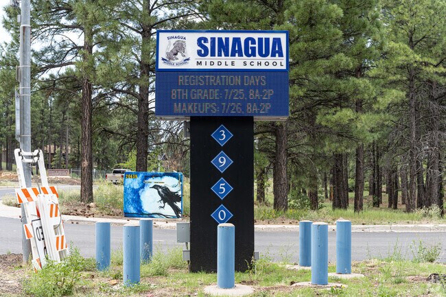 Students and teachers love the modern campus at Sinagua Middles School in Flagstaff.