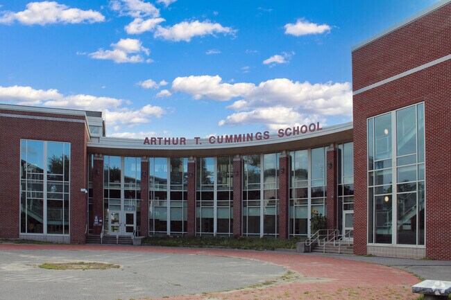 The Arthur T Cummings School has an overall grade of B- on Niche.