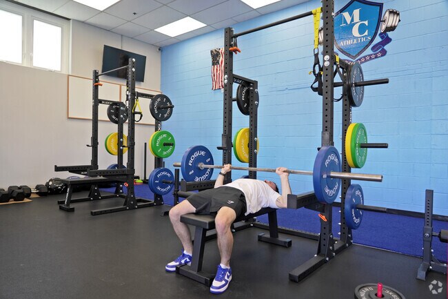 Lift weight and get into shape at Mike Capistran Athletics in North Wilmington.