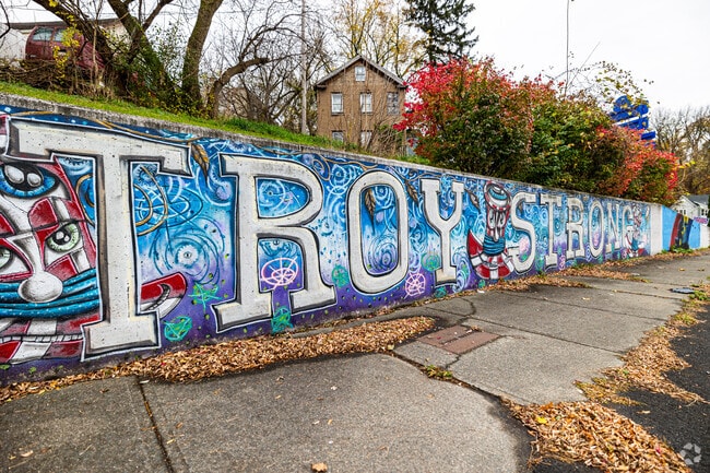 The people of South Troy show their town pride in many different ways.