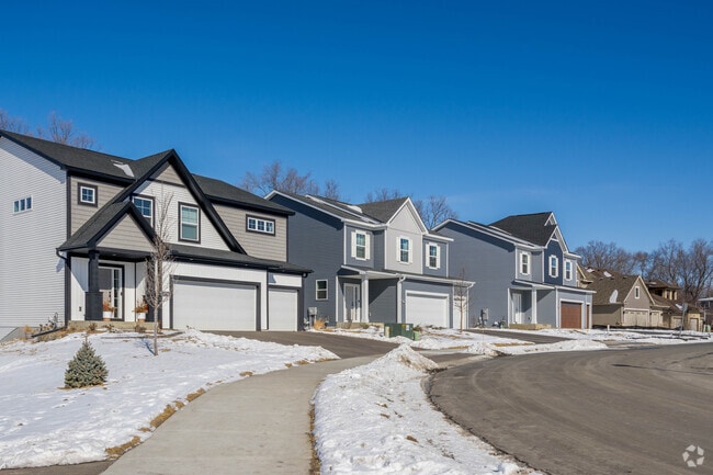 Recently constructed craftsmans are found in various developments.