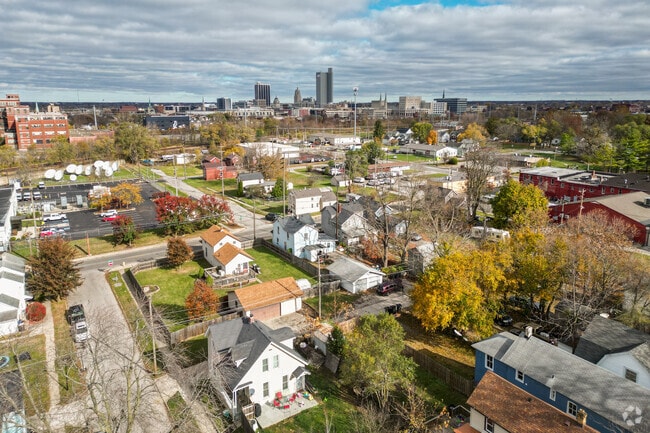 Downtown Fort Wayne is a community filled with arts and culture, as well as historic housing.